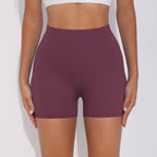 Womens Fitness Yoga 75% nylon 25%spandex Shorts Y-6626 print logo 1