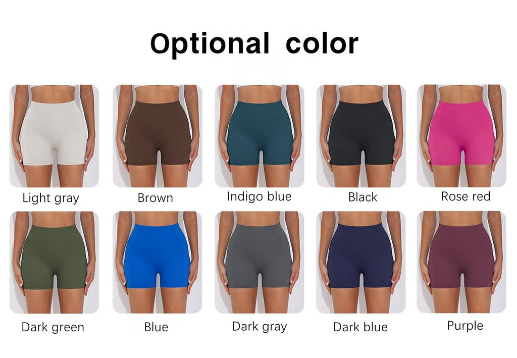 Womens Fitness Yoga 75% nylon 25%spandex Shorts Y-6626 print logo 29