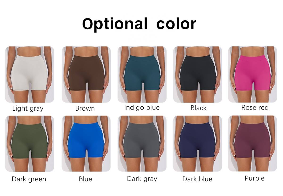 Womens Fitness Yoga 75% nylon 25%spandex Shorts Y-6626 print logo 29