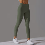 Womens Workout Yoga 75%nylon 25%spandex Leggings Y-6626 print logo 47