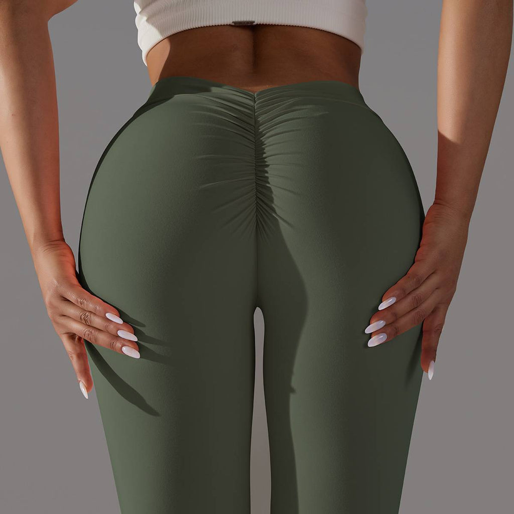 Womens Workout Yoga 75%nylon 25%spandex Leggings Y-6626 print logo 56