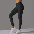 Womens Workout Yoga 75%nylon 25%spandex Leggings Y-6626 print logo 36