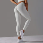Womens Workout Yoga 75%nylon 25%spandex Leggings Y-6626 print logo 28