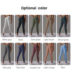 Womens Workout Yoga 75%nylon 25%spandex Leggings Y-6626 print logo 20