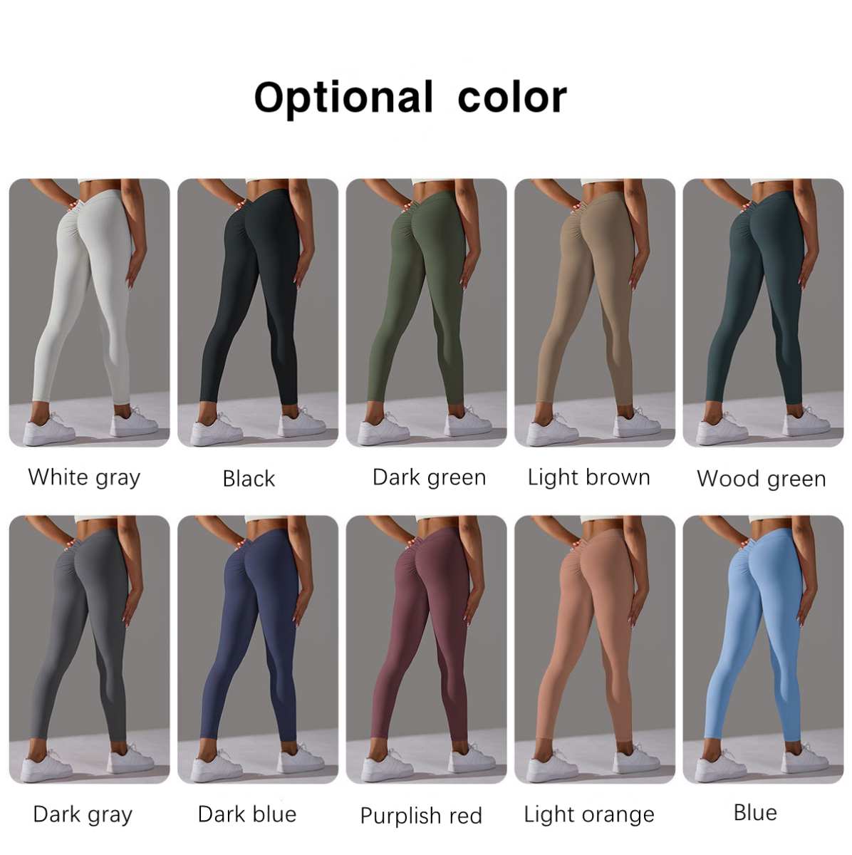 Womens Workout Yoga 75%nylon 25%spandex Leggings Y-6626 print logo 20