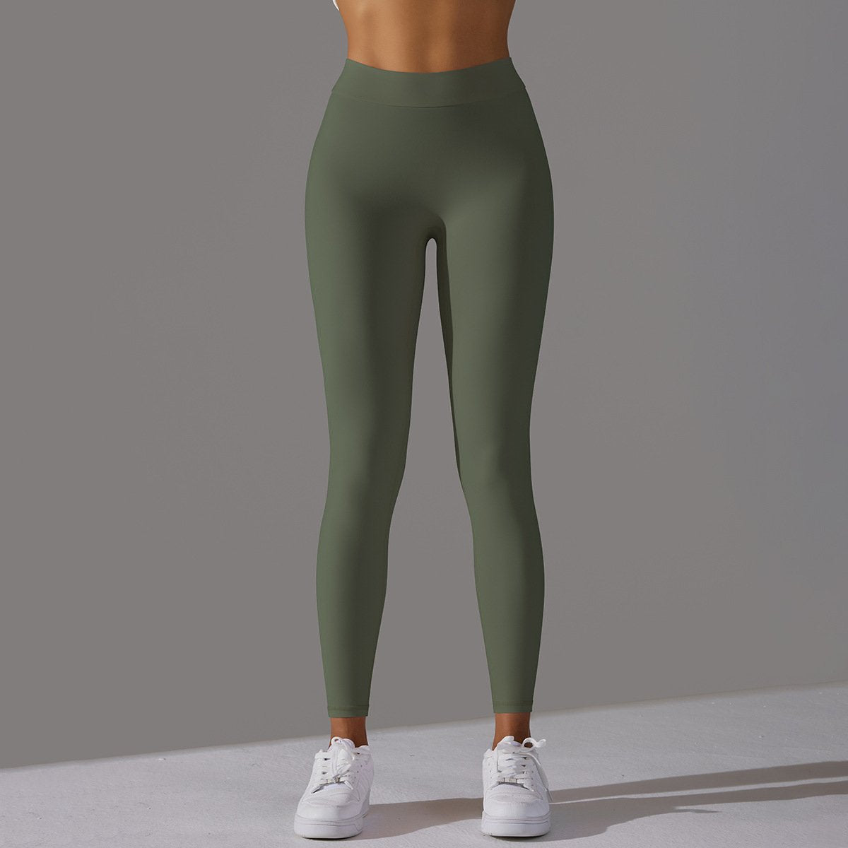 Womens Workout Yoga 75%nylon 25%spandex Leggings Y-6626 print logo 44