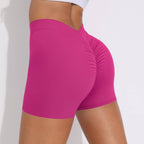 Womens Fitness Yoga 75% nylon 25%spandex Shorts Y-6626 print logo 22