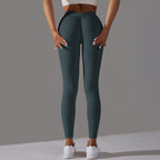 Womens Workout Yoga 75%nylon 25%spandex Leggings Y-6626 print logo 76