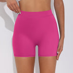 Womens Fitness Yoga 75% nylon 25%spandex Shorts Y-6626 print logo 78