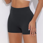 Womens Fitness Yoga 75% nylon 25%spandex Shorts Y-6626 print logo 70