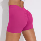 Womens Fitness Yoga 75% nylon 25%spandex Shorts Y-6626 print logo 74