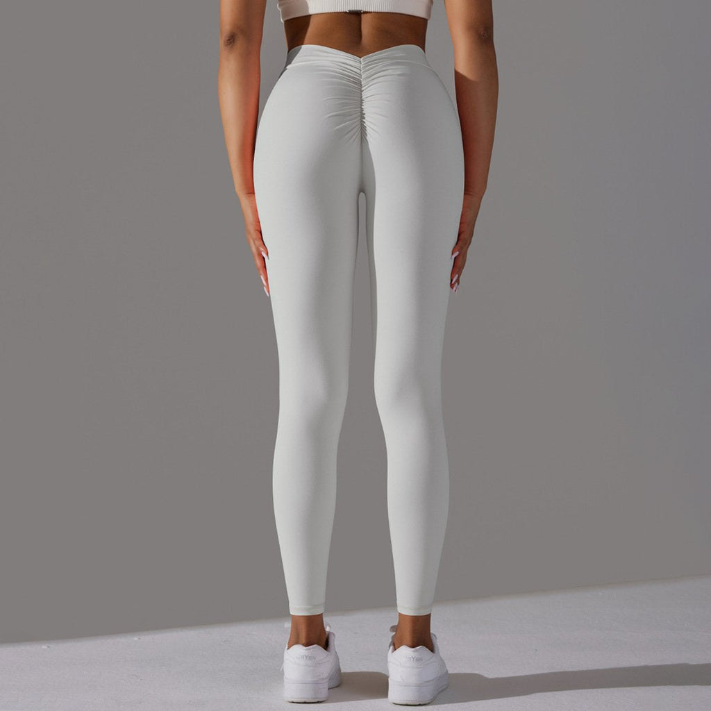 Womens Workout Yoga 75%nylon 25%spandex Leggings Y-6626 print logo 25