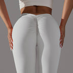 Womens Workout Yoga 75%nylon 25%spandex Leggings Y-6626 print logo 33
