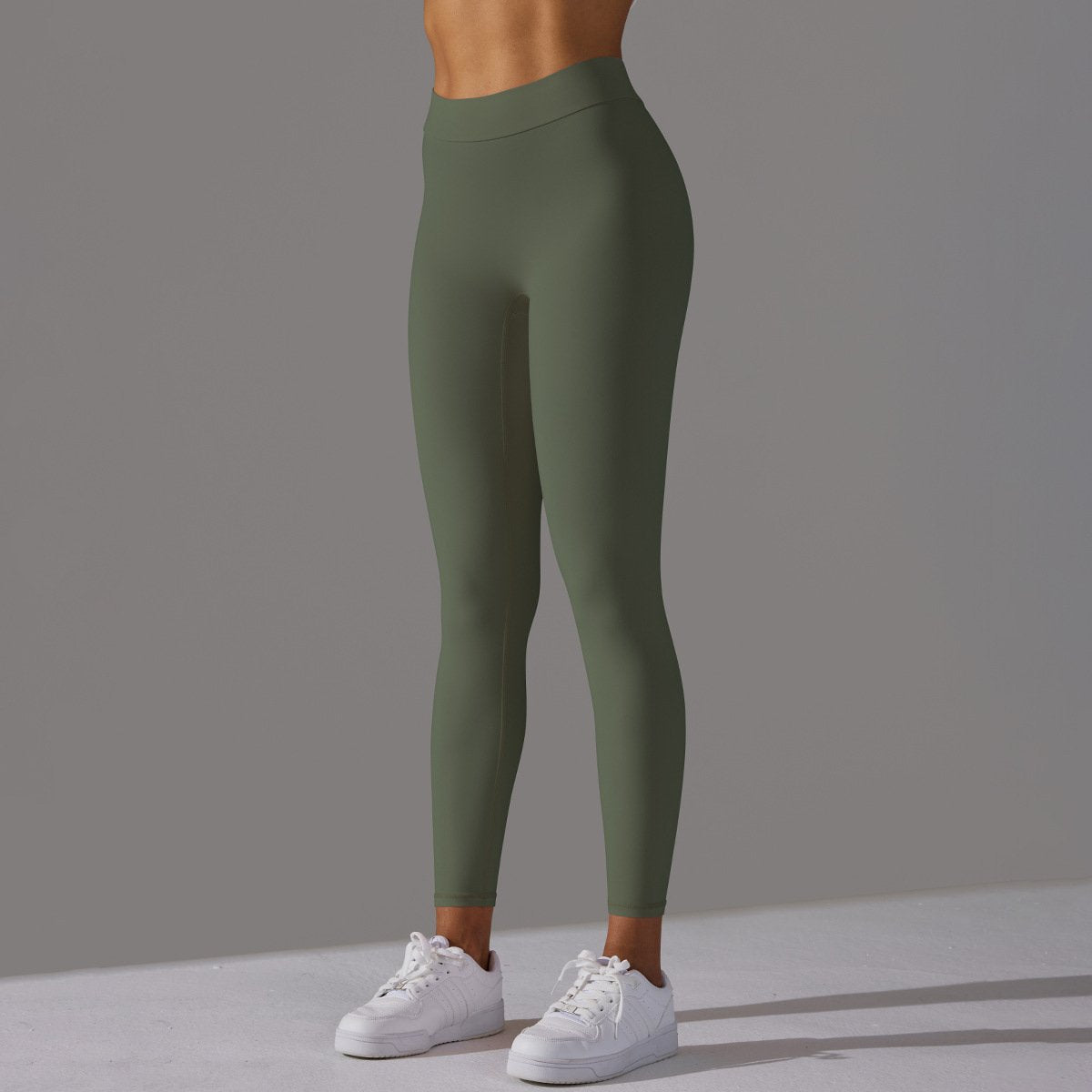 Womens Workout Yoga 75%nylon 25%spandex Leggings Y-6626 print logo 45