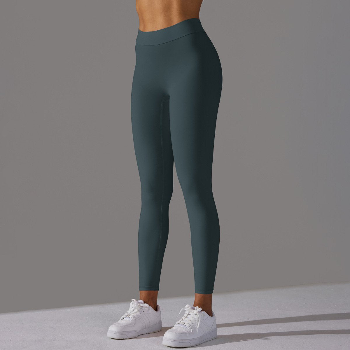 Womens Workout Yoga 75%nylon 25%spandex Leggings Y-6626 print logo 73