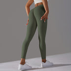 Womens Workout Yoga 75%nylon 25%spandex Leggings Y-6626 print logo 53