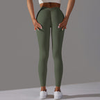 Womens Workout Yoga 75%nylon 25%spandex Leggings Y-6626 print logo 49