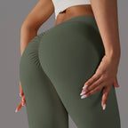 Womens Workout Yoga 75%nylon 25%spandex Leggings Y-6626 print logo 54