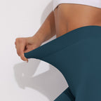 Womens Fitness Yoga 75% nylon 25%spandex Shorts Y-6626 print logo 60