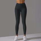 Womens Workout Yoga 75%nylon 25%spandex Leggings Y-6626 print logo 34