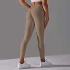 Womens Workout Yoga 75%nylon 25%spandex Leggings Y-6626 print logo 6