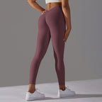 Womens Workout Yoga 75%nylon 25%spandex Leggings Y-6626 print logo 10