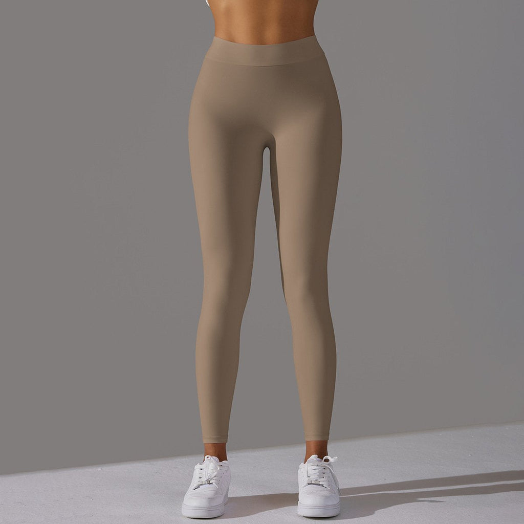 Womens Workout Yoga 75%nylon 25%spandex Leggings Y-6626 print logo 58