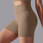 Womens Sports Yoga 90% nylon 10%spandex Seamless Shorts Y-6632 print logo 92