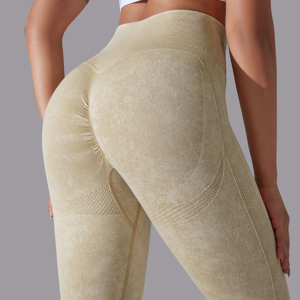 Womens Gym Training 90%nylon 10%spandex Leggings Y-6635 print logo 73