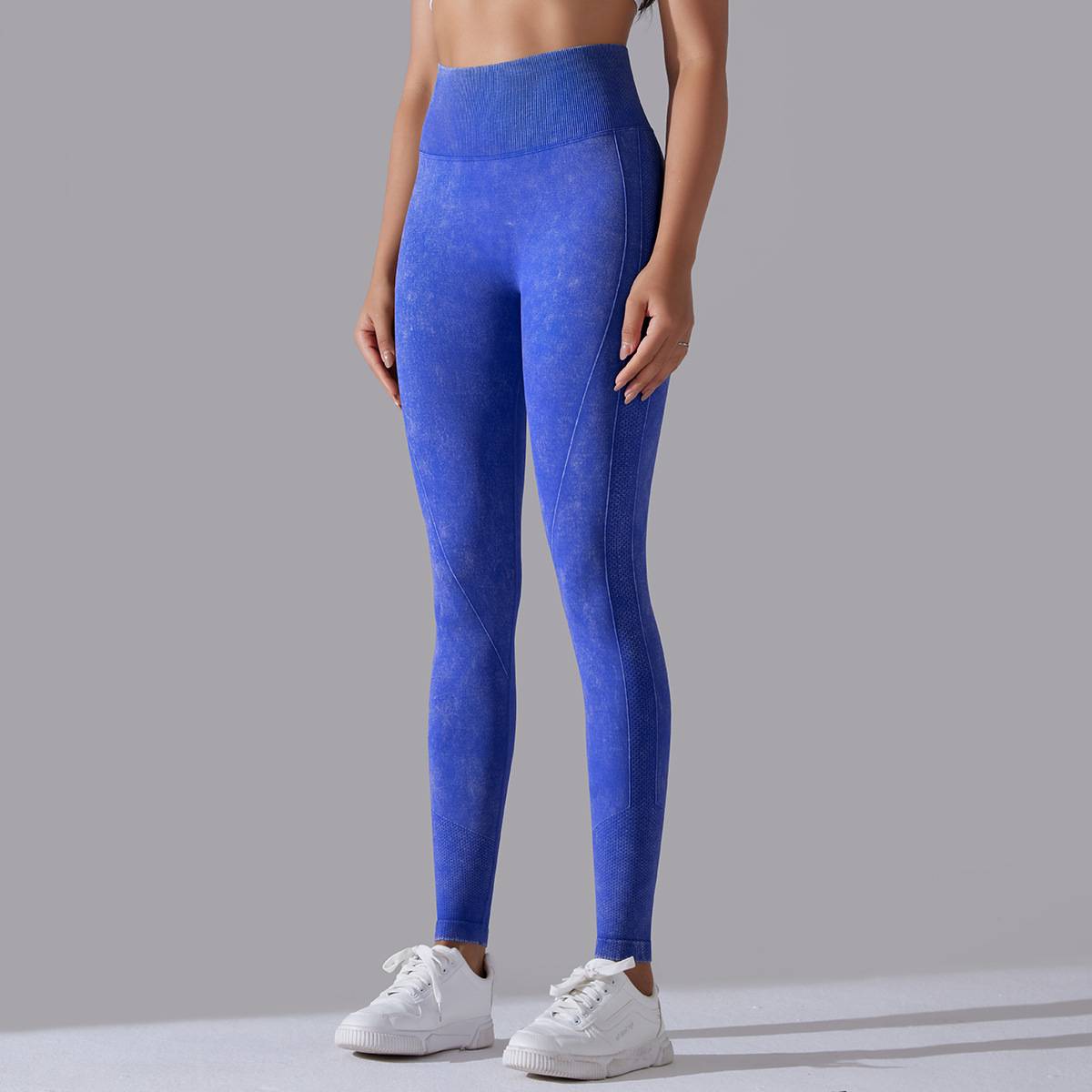 Womens Gym Training 90%nylon 10%spandex Leggings Y-6635 print logo 33