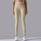 Womens Gym Training 90%nylon 10%spandex Leggings Y-6635 print logo 62