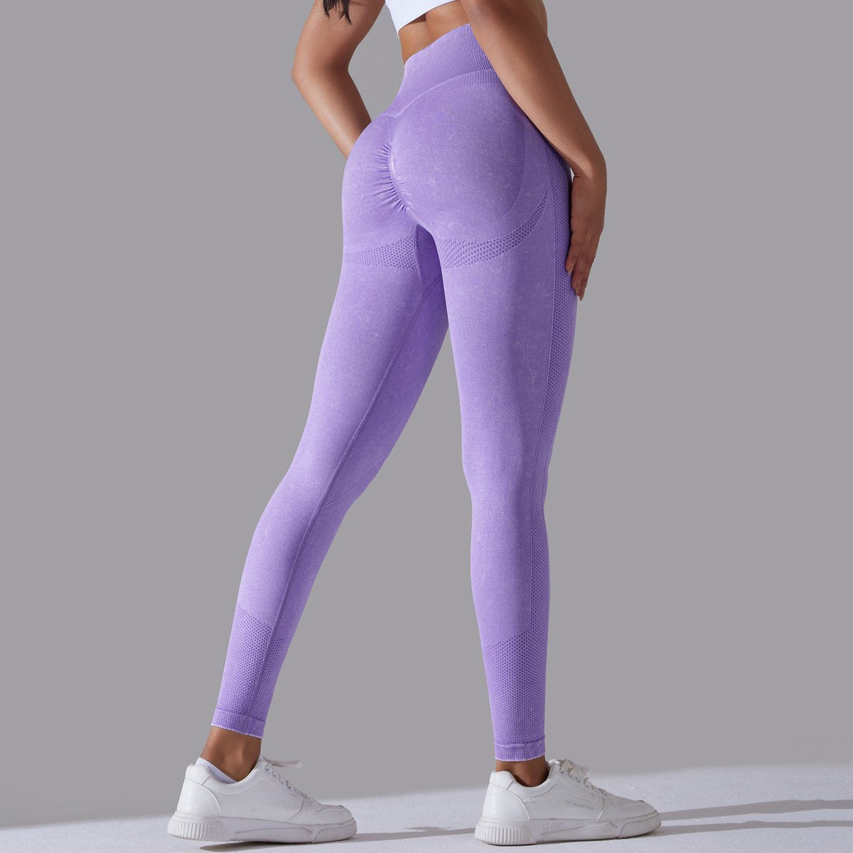 Womens Gym Training 90%nylon 10%spandex Leggings Y-6635 print logo 27
