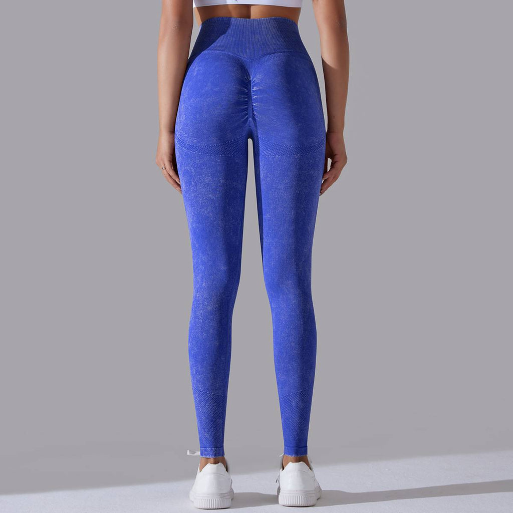 Womens Gym Training 90%nylon 10%spandex Leggings Y-6635 print logo 35