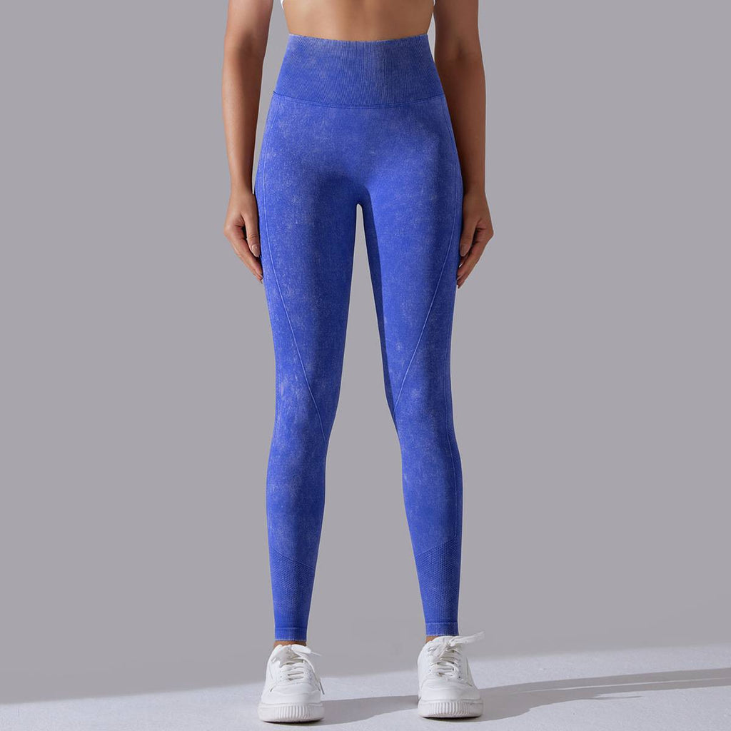 Womens Gym Training 90%nylon 10%spandex Leggings Y-6635 print logo 32