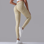 Womens Gym Training 90%nylon 10%spandex Leggings Y-6635 print logo 68