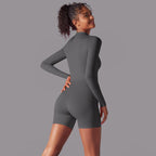 Womens Sports Workout 75% nylon 25% spandex Bodysuit Y-6646 print logo 89