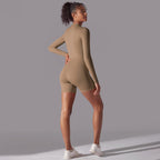 Womens Sports Workout 75% nylon 25% spandex Bodysuit Y-6646 print logo 73