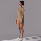 Womens Sports Workout 75% nylon 25% spandex Bodysuit Y-6646 print logo 69