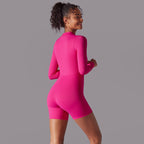 Womens Sports Workout 75% nylon 25% spandex Bodysuit Y-6646 print logo 66