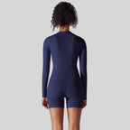 Womens Sports Workout 75% nylon 25% spandex Bodysuit Y-6646 print logo 2