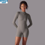 Womens Sports Workout 75% nylon 25% spandex Bodysuit Y-6646 print logo 3
