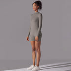 Womens Sports Workout 75% nylon 25% spandex Bodysuit Y-6646 print logo 39