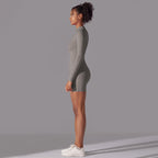 Womens Sports Workout 75% nylon 25% spandex Bodysuit Y-6646 print logo 40