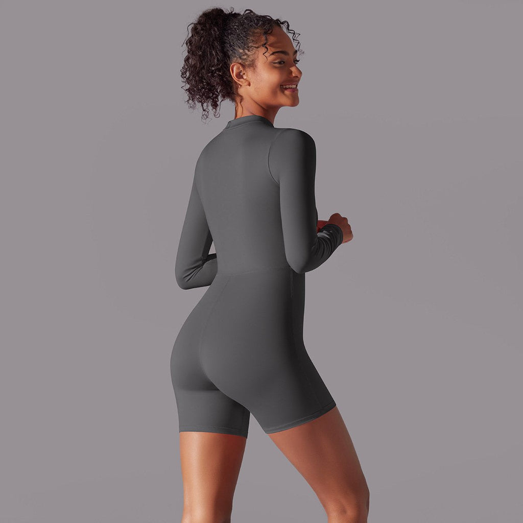 Womens Sports Workout 75% nylon 25% spandex Bodysuit Y-6646 print logo 88