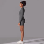 Womens Sports Workout 75% nylon 25% spandex Bodysuit Y-6646 print logo 80