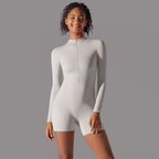 Womens Sports Workout 75% nylon 25% spandex Bodysuit Y-6646 print logo 36