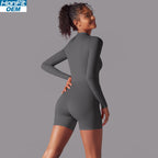 Womens Sports Workout 75% nylon 25% spandex Bodysuit Y-6646 print logo 12