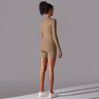 Womens Sports Workout 75% nylon 25% spandex Bodysuit Y-6646 print logo 72