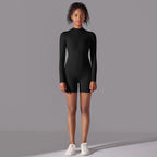 Womens Sports Workout 75% nylon 25% spandex Bodysuit Y-6646 print logo 48