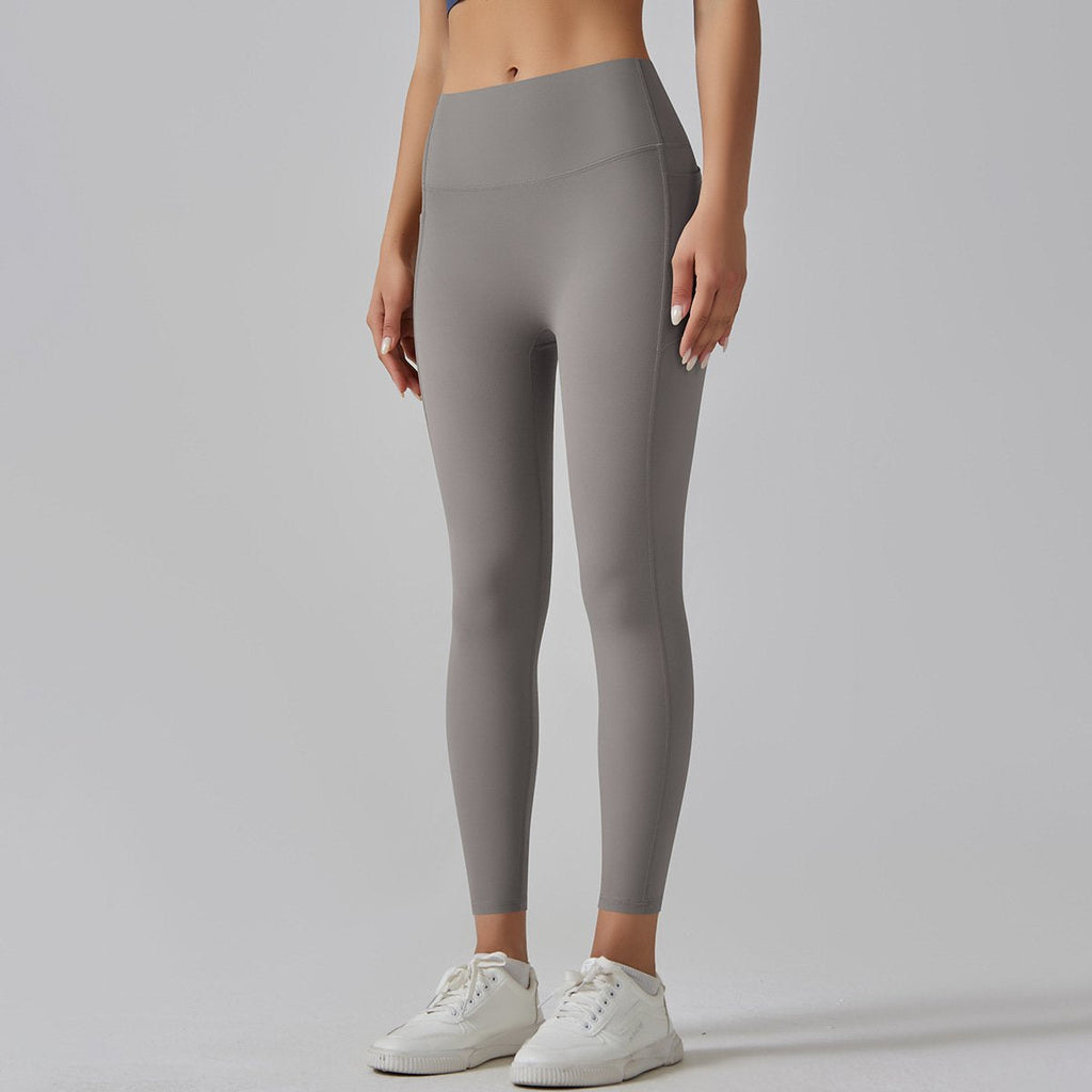 Womens Sports Yoga 75%nylon 25%spandex Leggings Y-6647 print logo 45